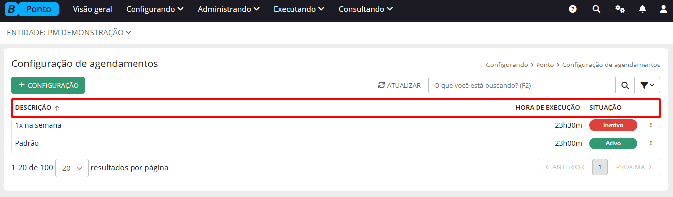 executando