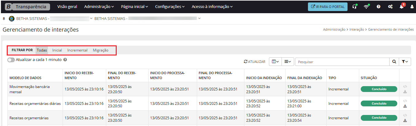 executando