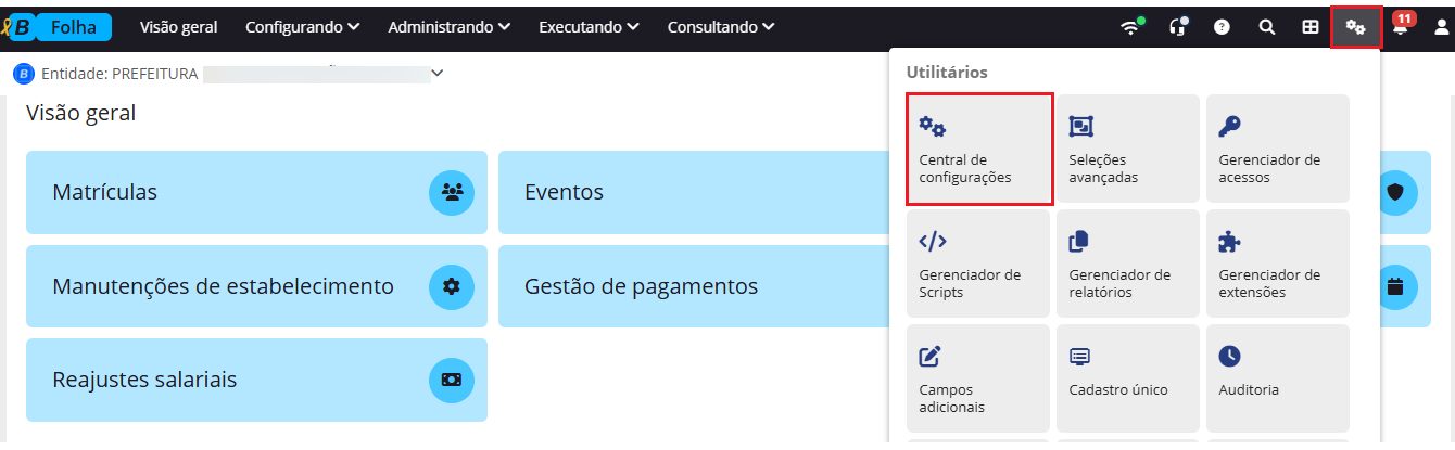 executando
