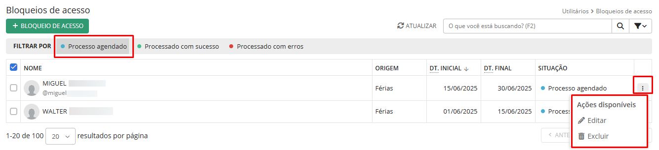 executando