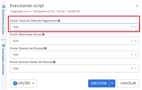 executando