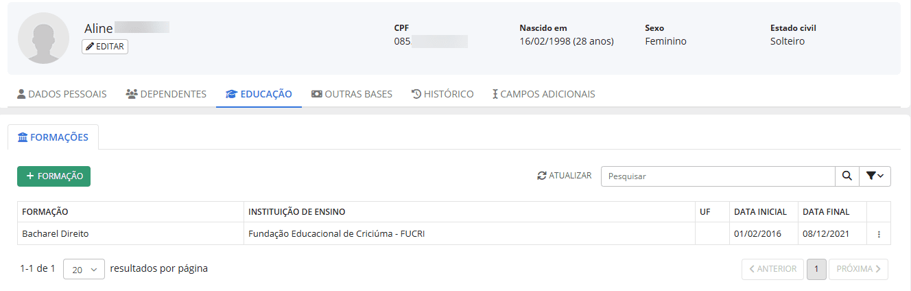 executando