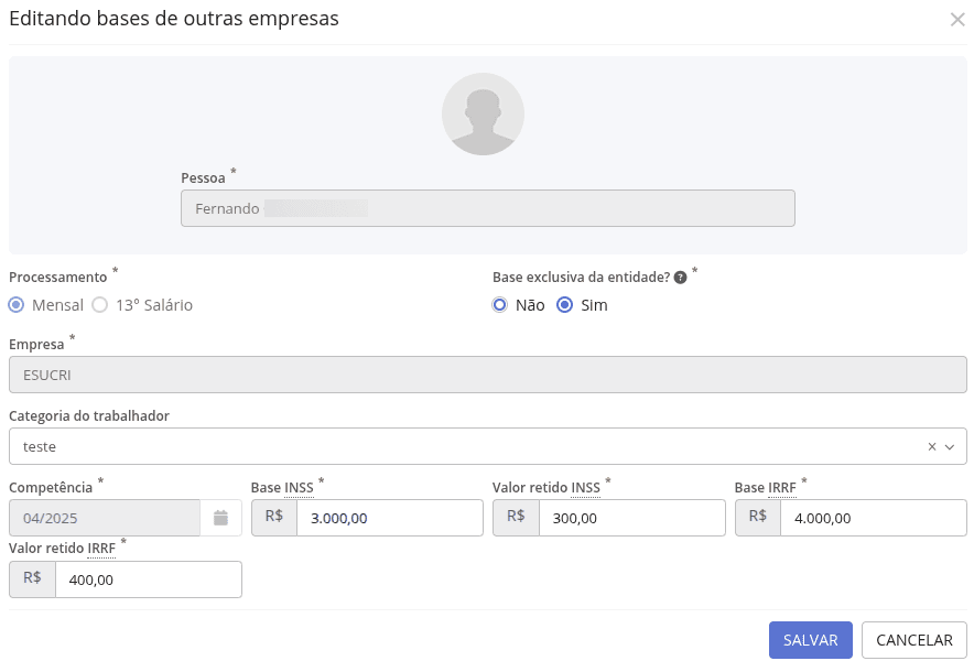 executando