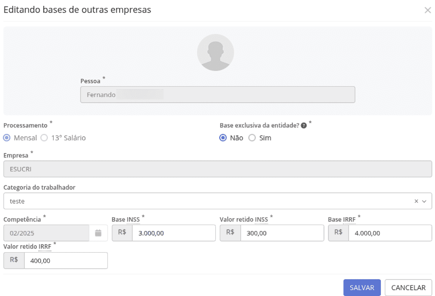executando