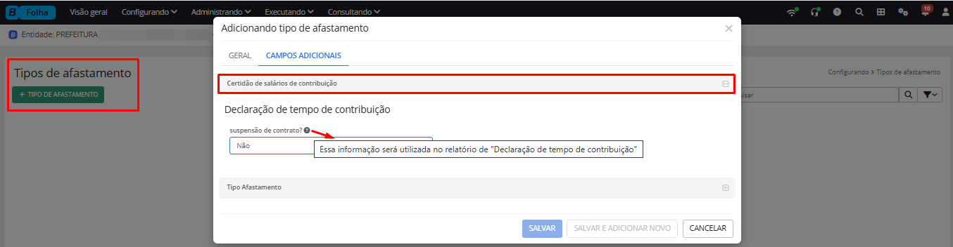 executando