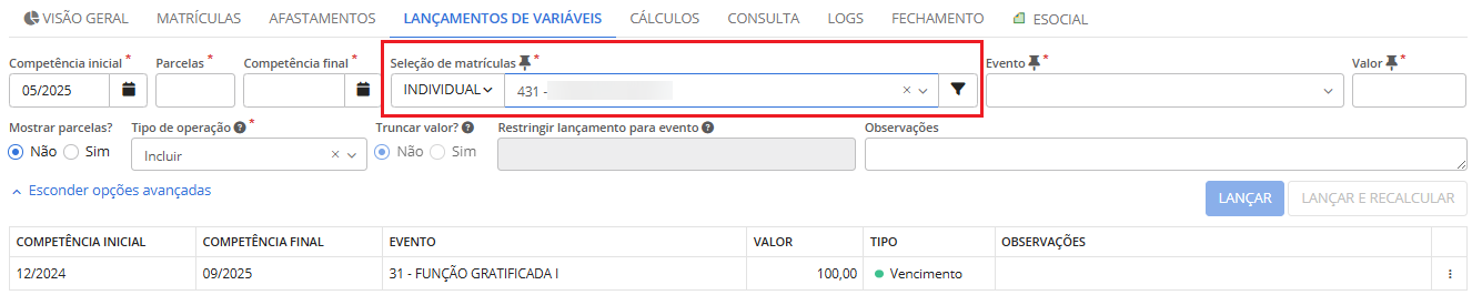 executando