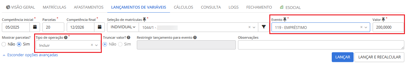 executando