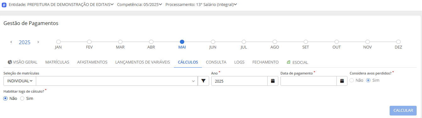 executando