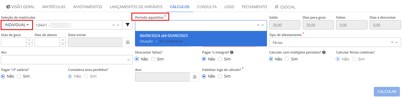 executando