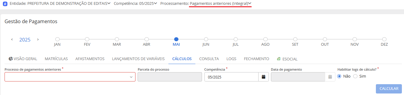 executando