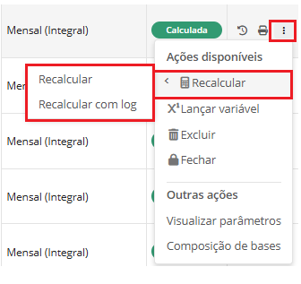 executando