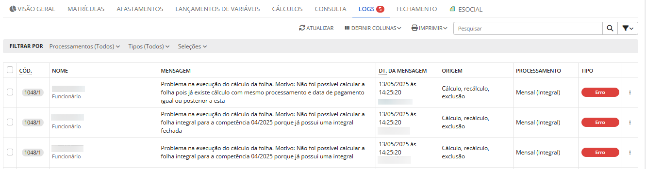 executando