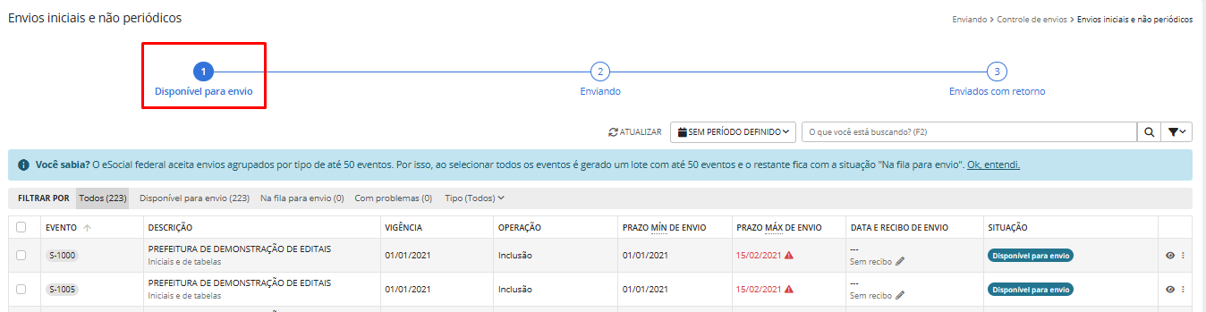 executando
