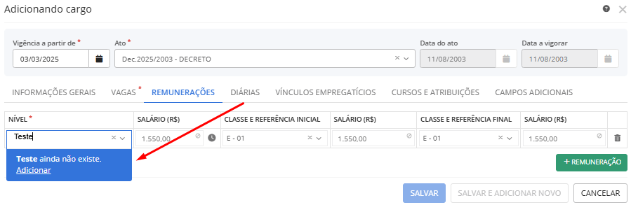 executando