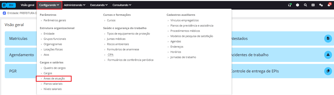 executando