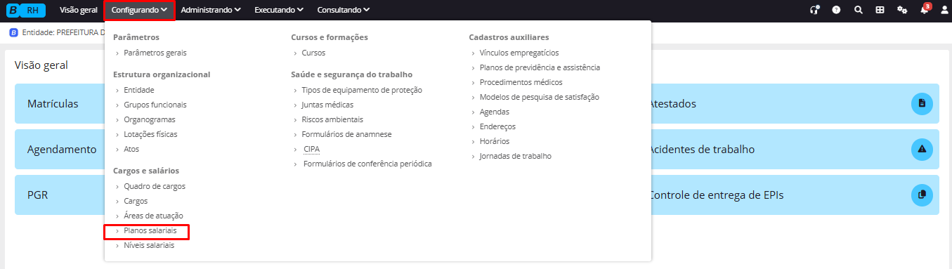 executando