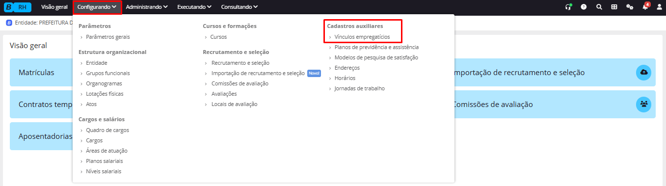 executando