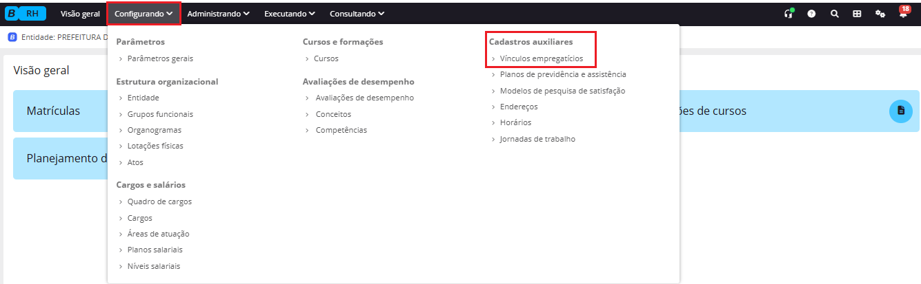 executando