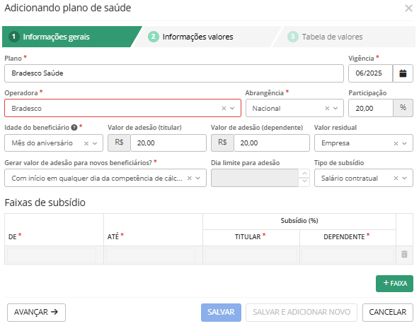 executando