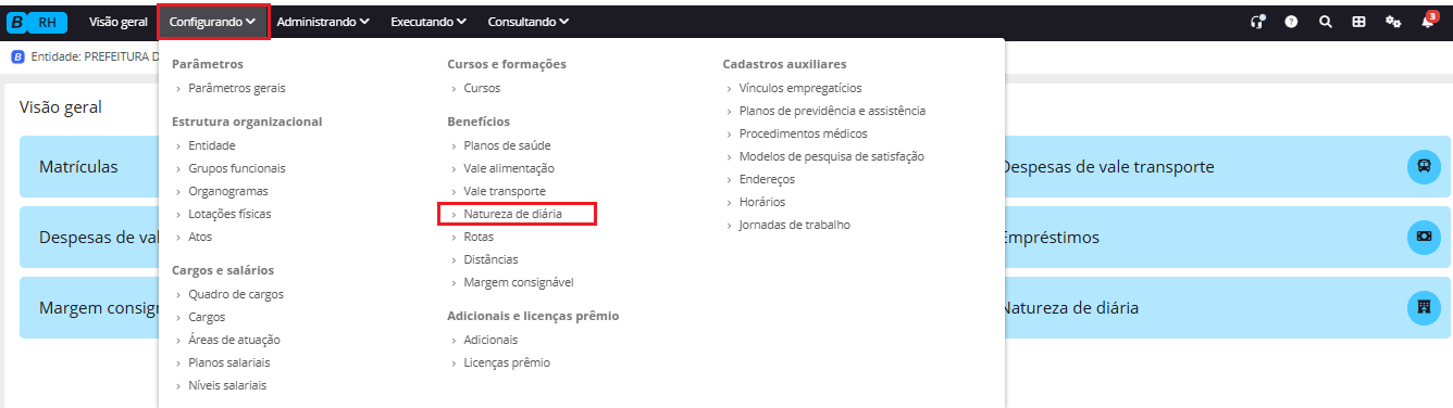 executando
