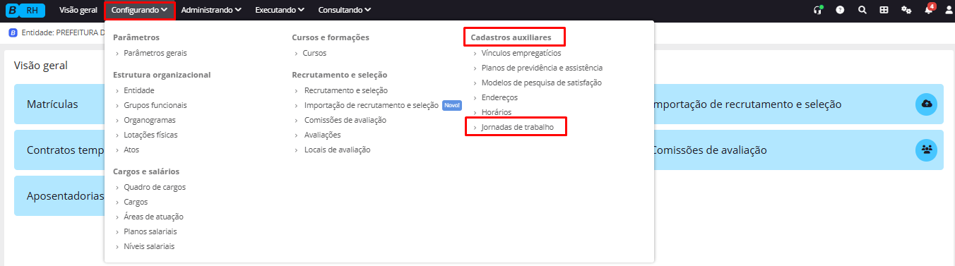 executando