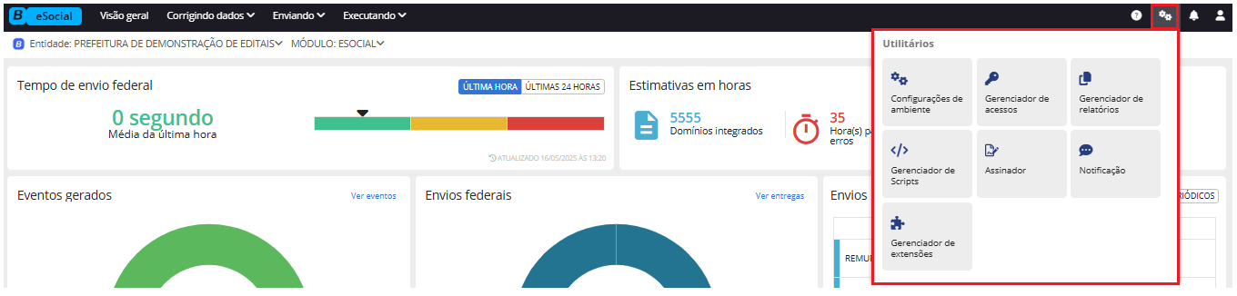 executando