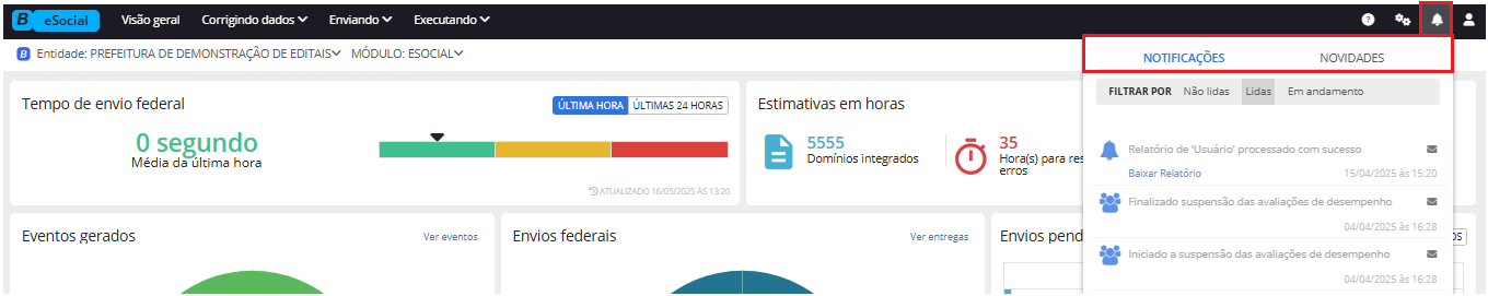 executando