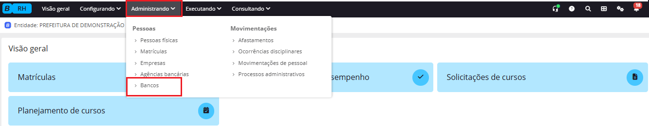 executando