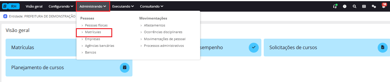 executando
