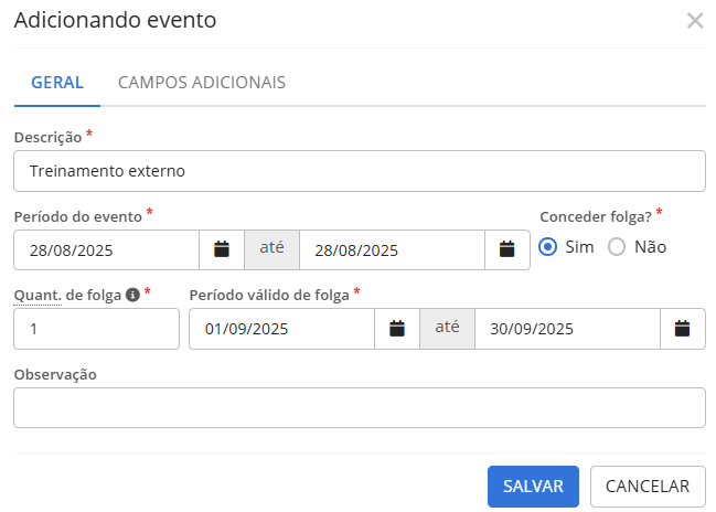 executando
