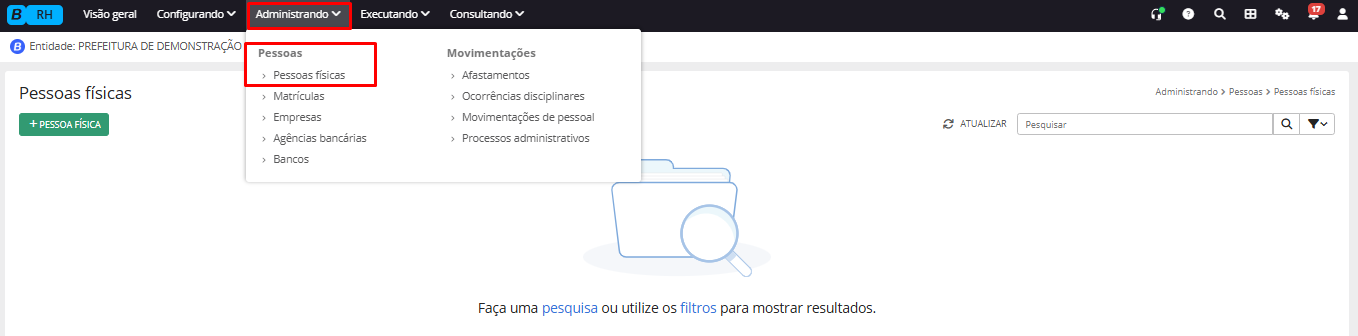 executando