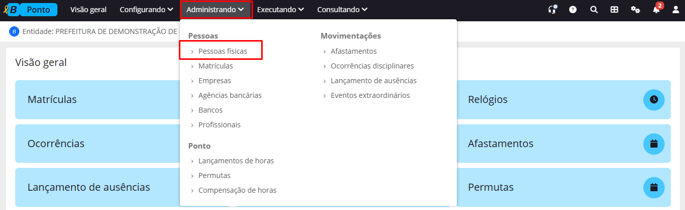 executando
