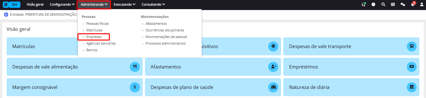 executando