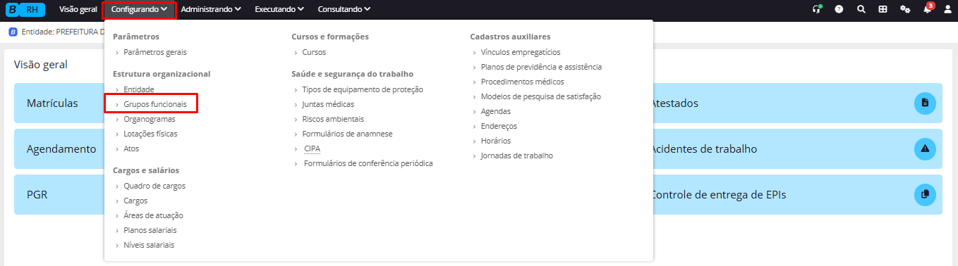 executando