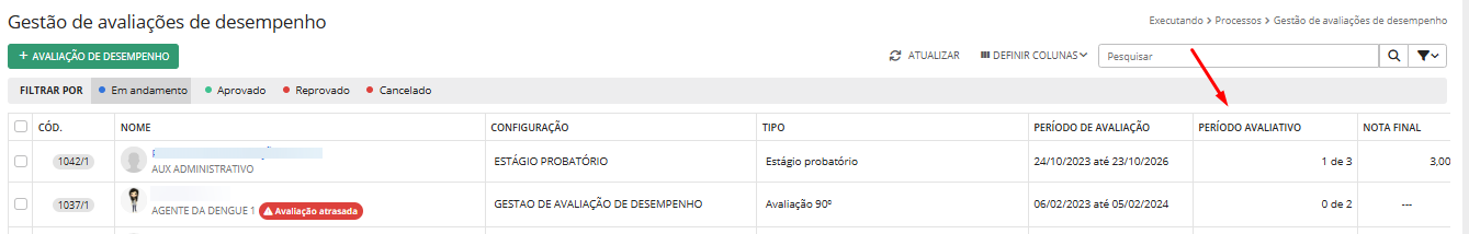 executando