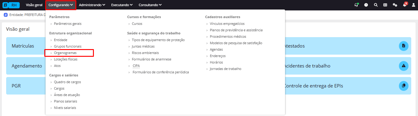 executando