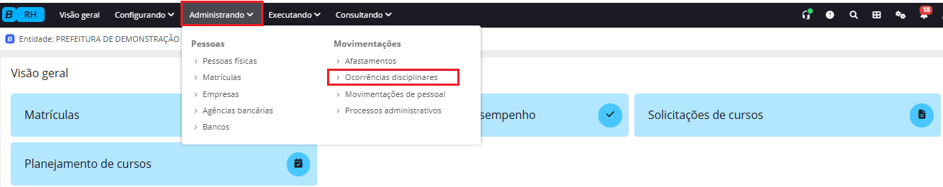 executando