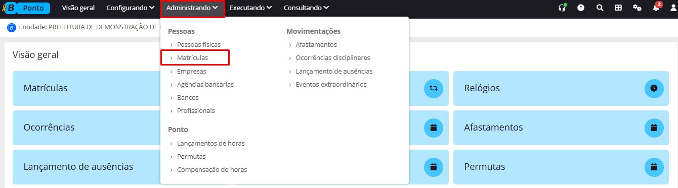 executando