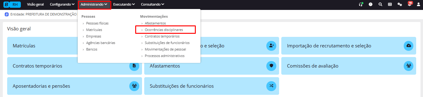 executando