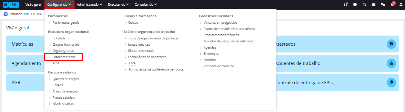 executando