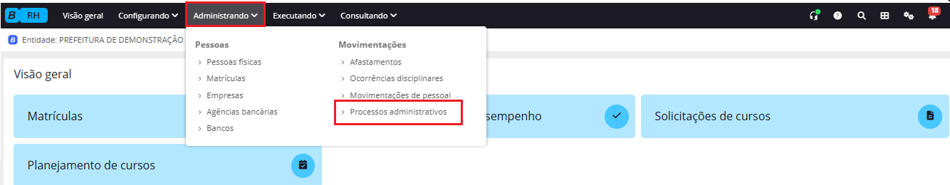 executando