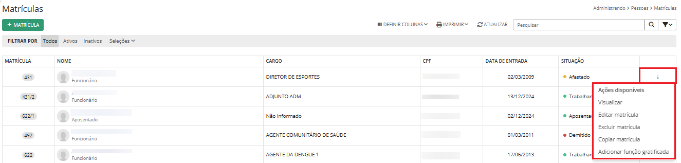 executando