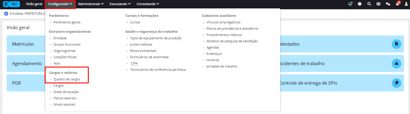 executando