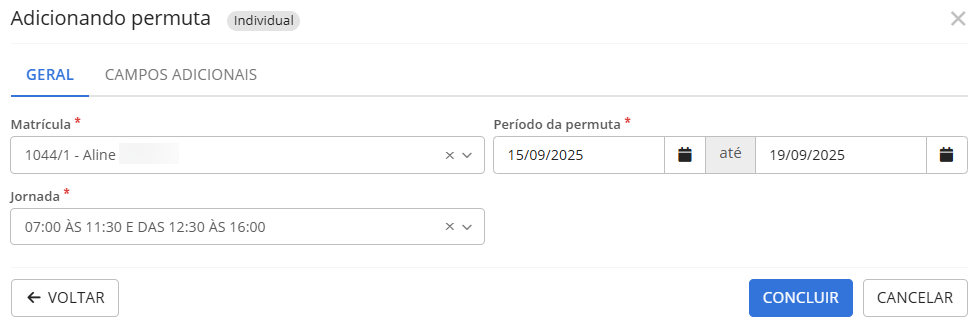 executando
