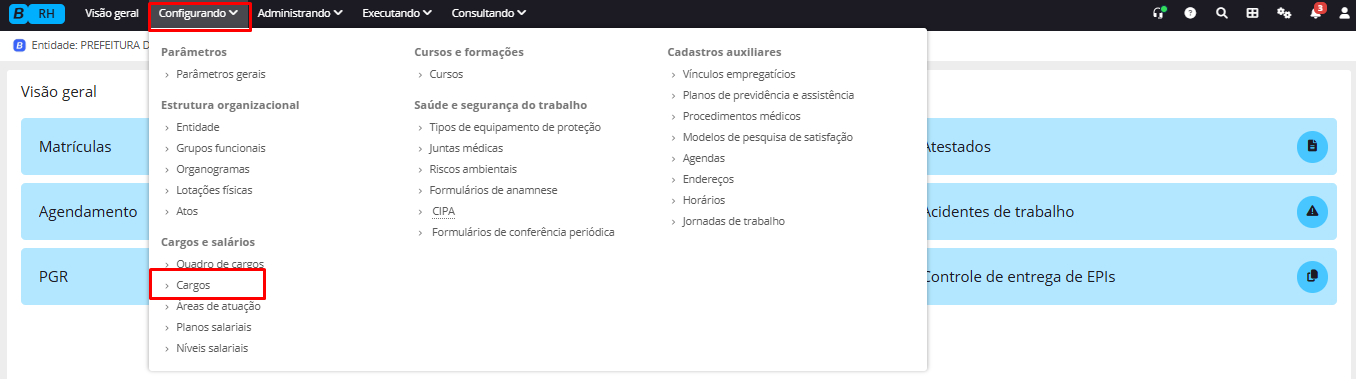 executando