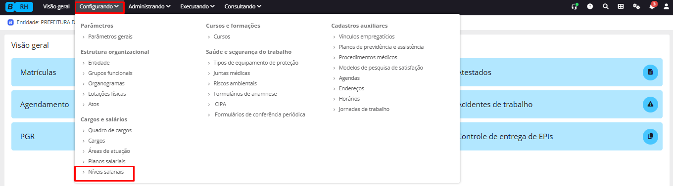executando