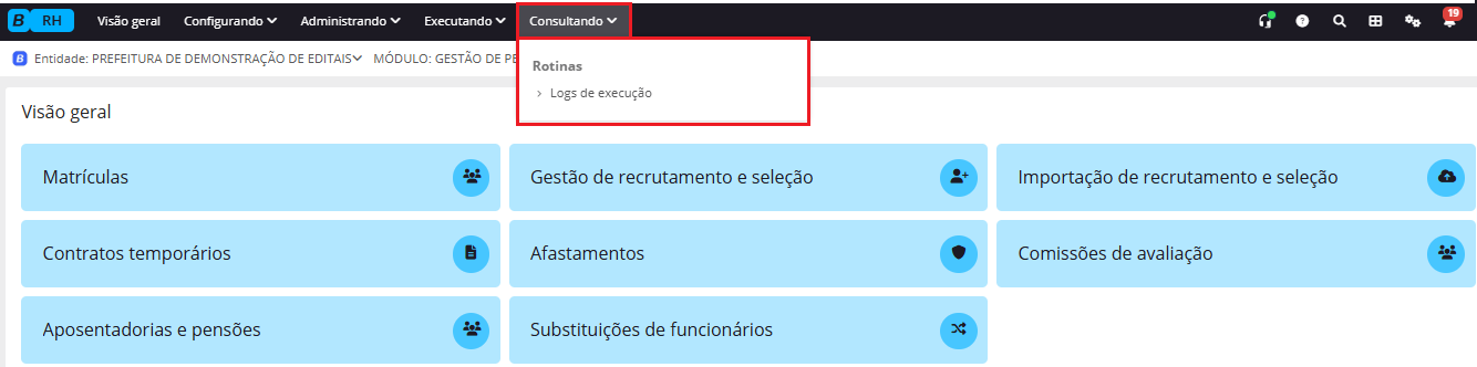executando