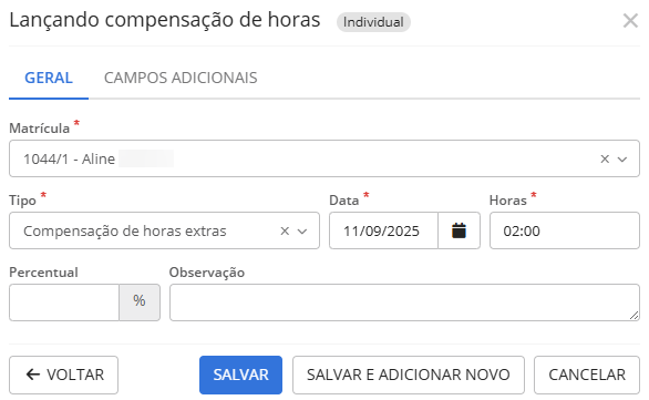 executando