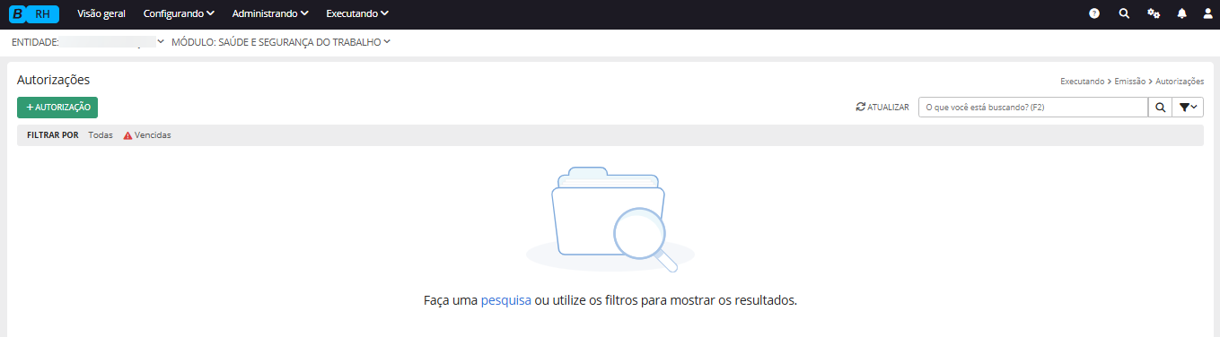 executando