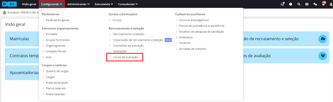 executando